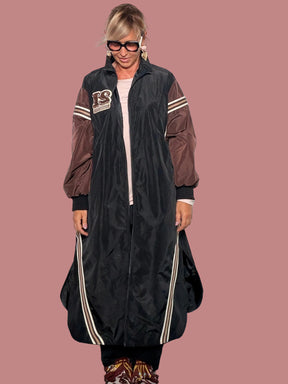 Bomber Lungo in Taffetà