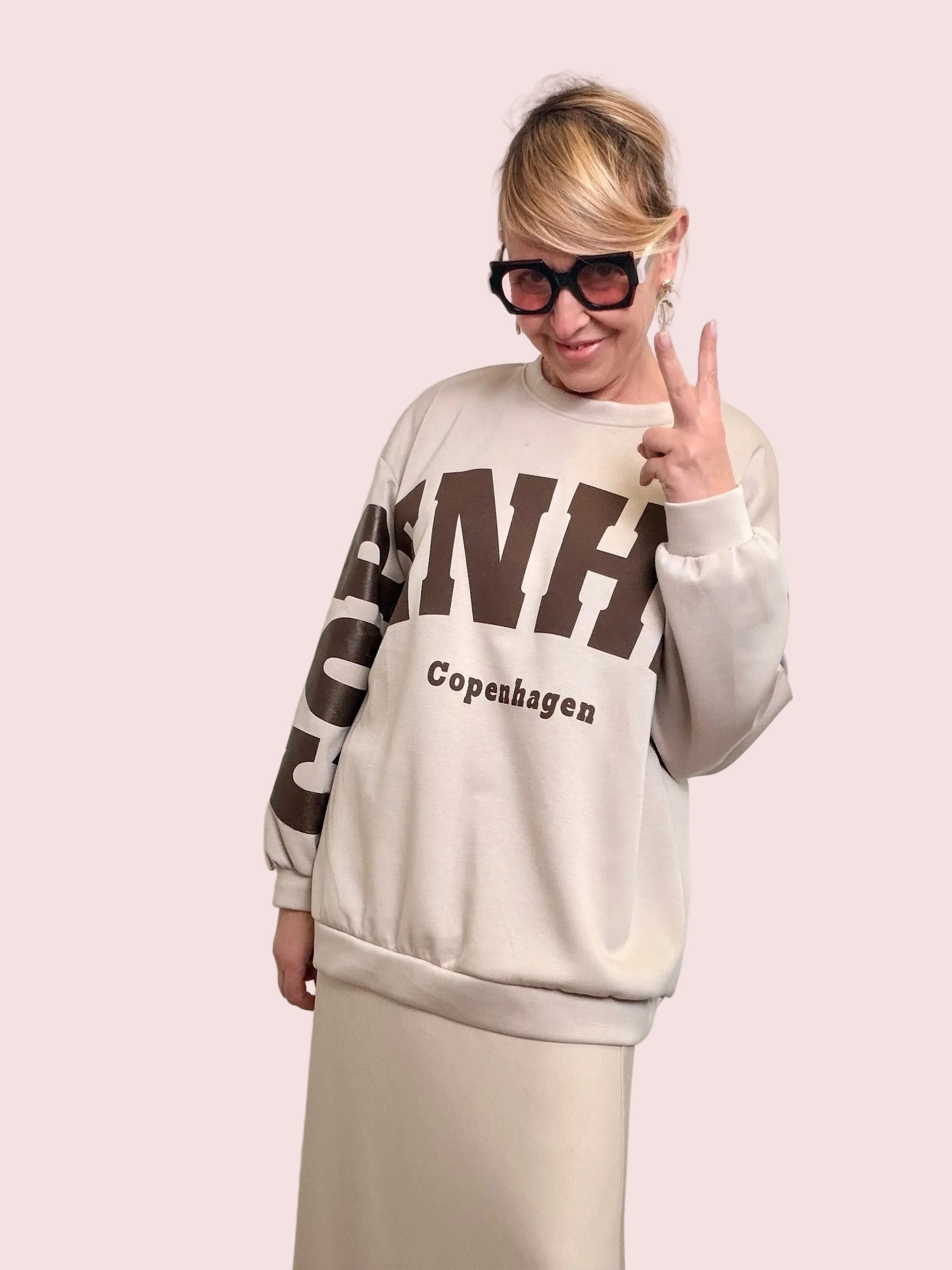 Felpa Copenhagen Oversize – Comfort e carattere in un solo pezzo