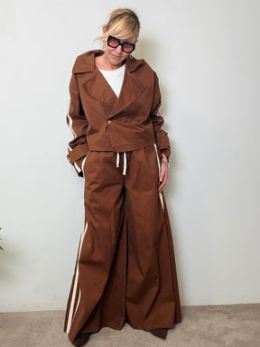 Giacca Crop Sporty Chic