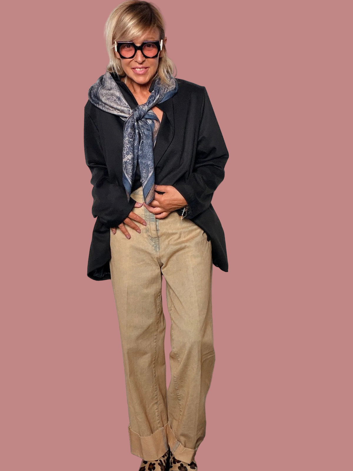Pantalone Balloon in Cotone