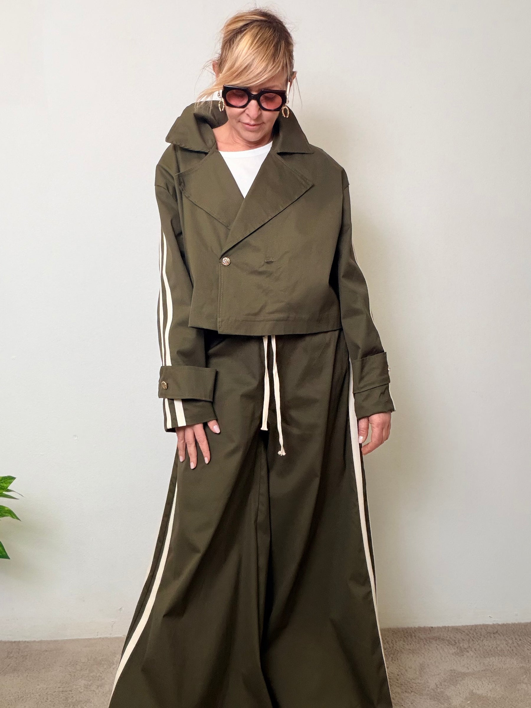 Giacca Crop Sporty Chic