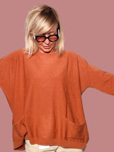 Maglia Over con Tasche
