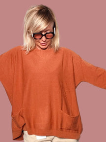 Maglia Over con Tasche