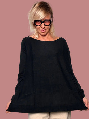 Maglia Over con Tasche