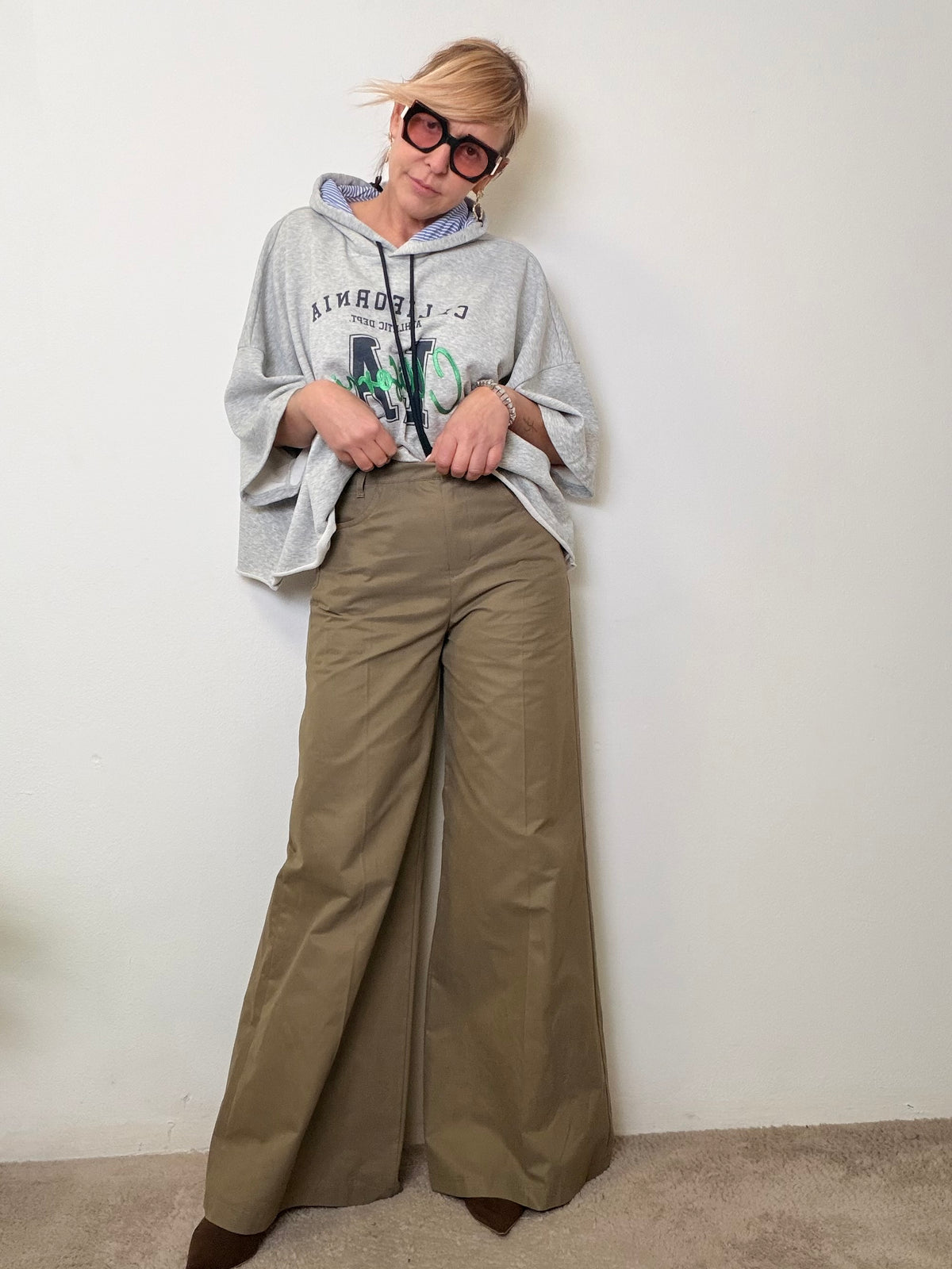 Pantalone Wide Leg Urban