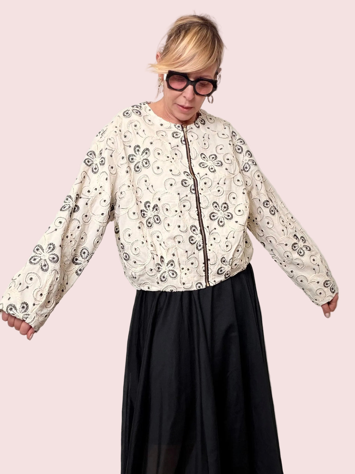 Bomber Ricamato Chic