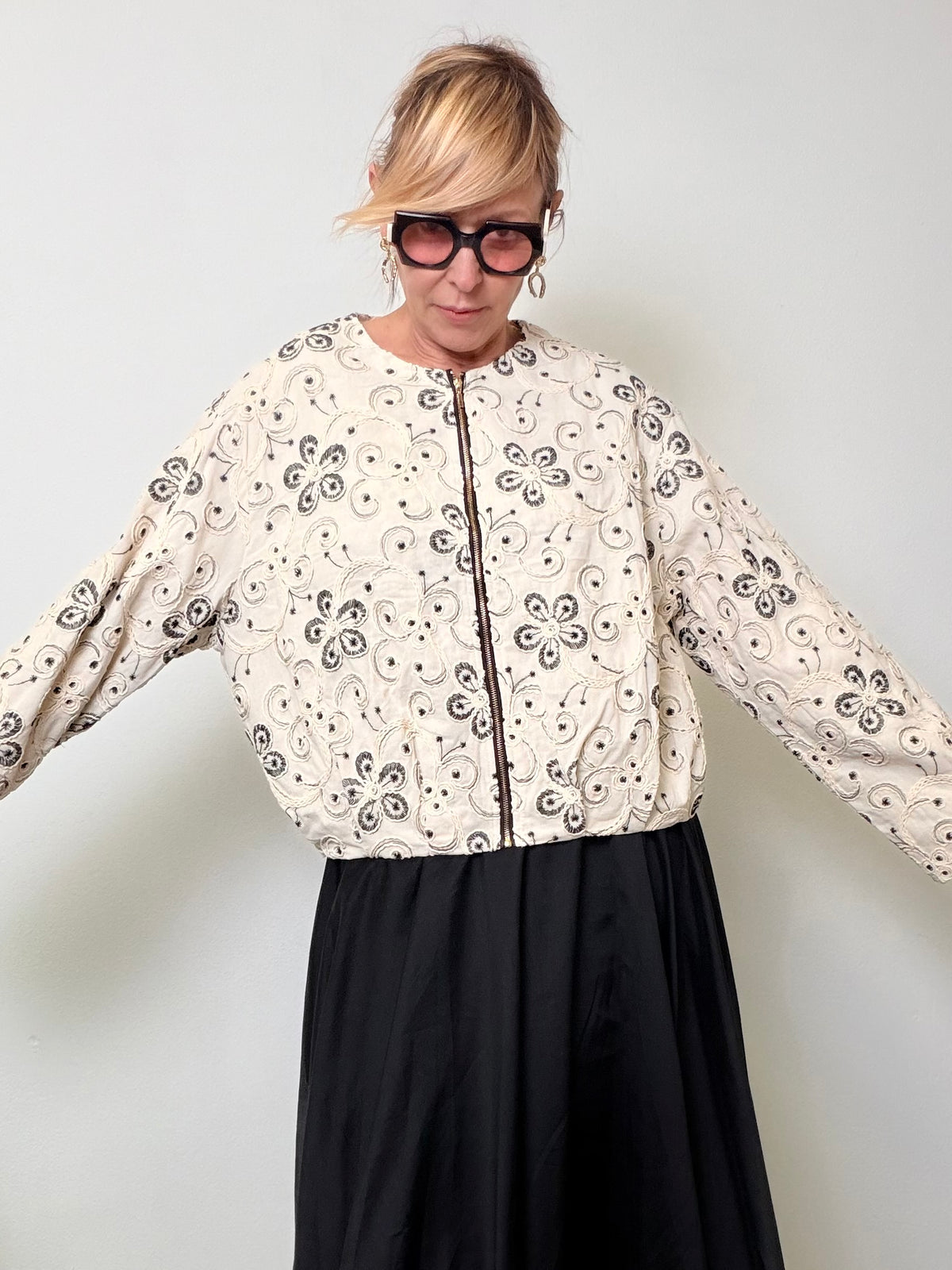 Bomber Ricamato Chic