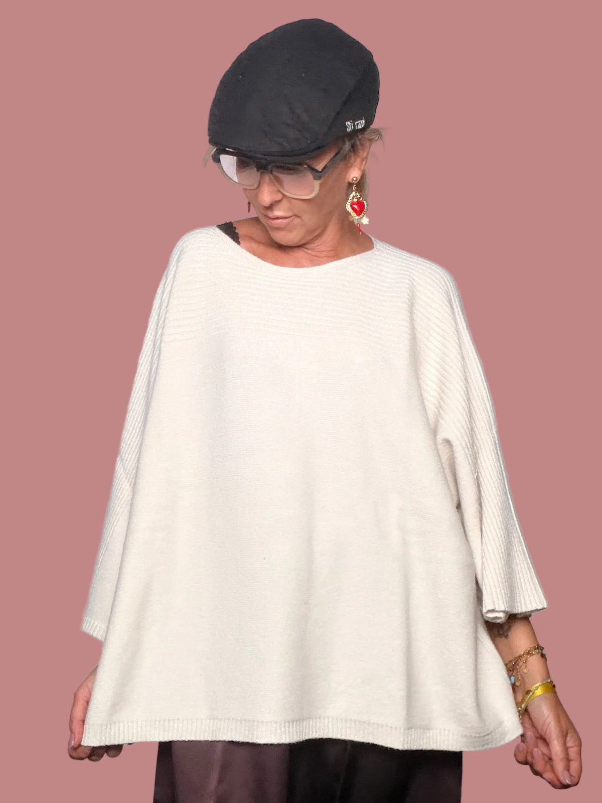 Maglia over morbida