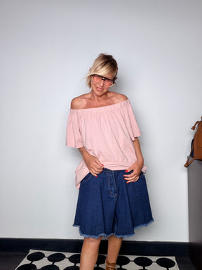 Short Farfalla Denim
