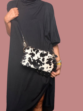 Borsa Animalier in Cavallino e Pelle