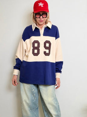 Polo Over Stile College con Numero