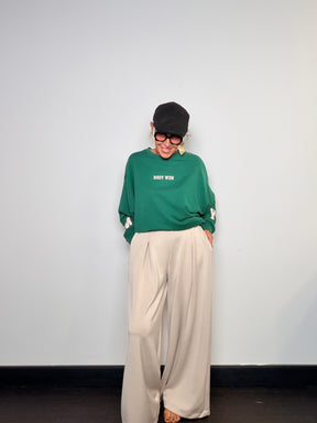 Pantalone in modal con pence