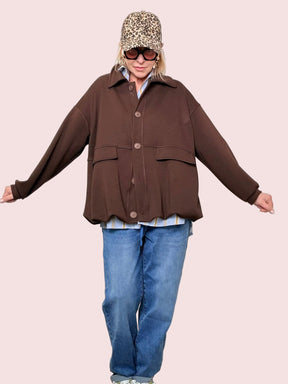 Giacca Over in Modal Soft Touch