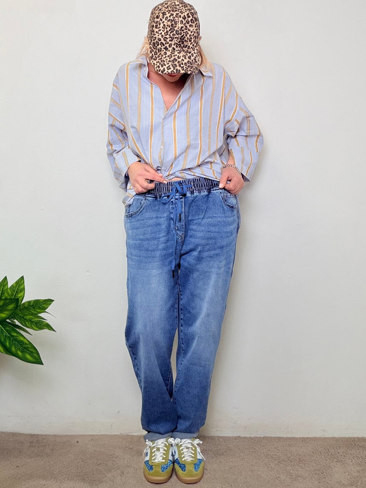 Jeans Relax con Coulisse Chic