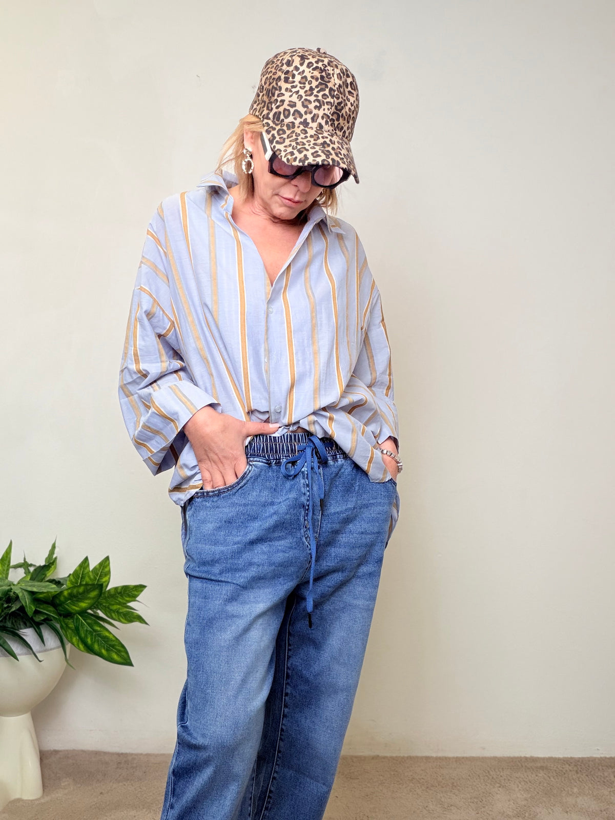 Jeans Relax con Coulisse Chic