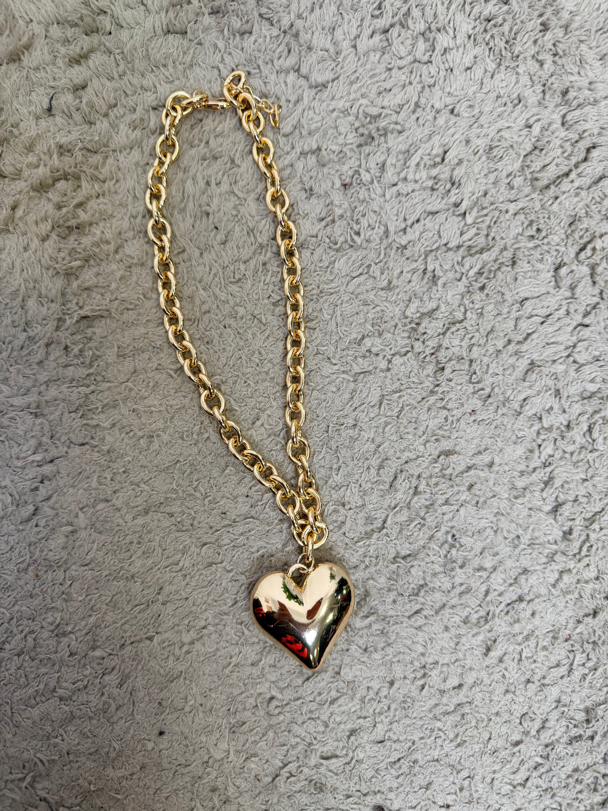 Collana cuore gold effetto wow