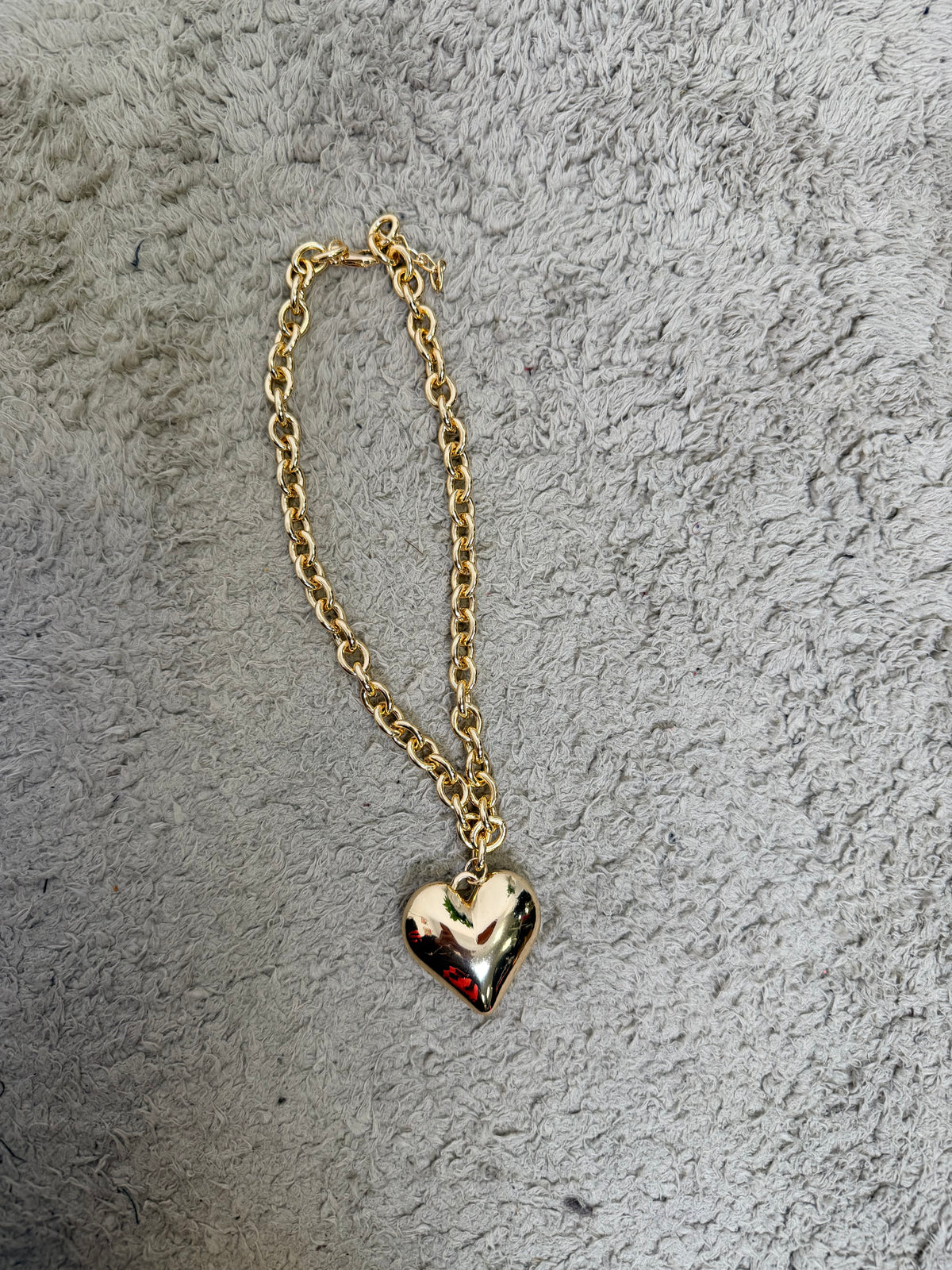 Collana cuore gold effetto wow