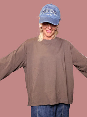 T-shirt donna girocollo a manica ampia (Copia)