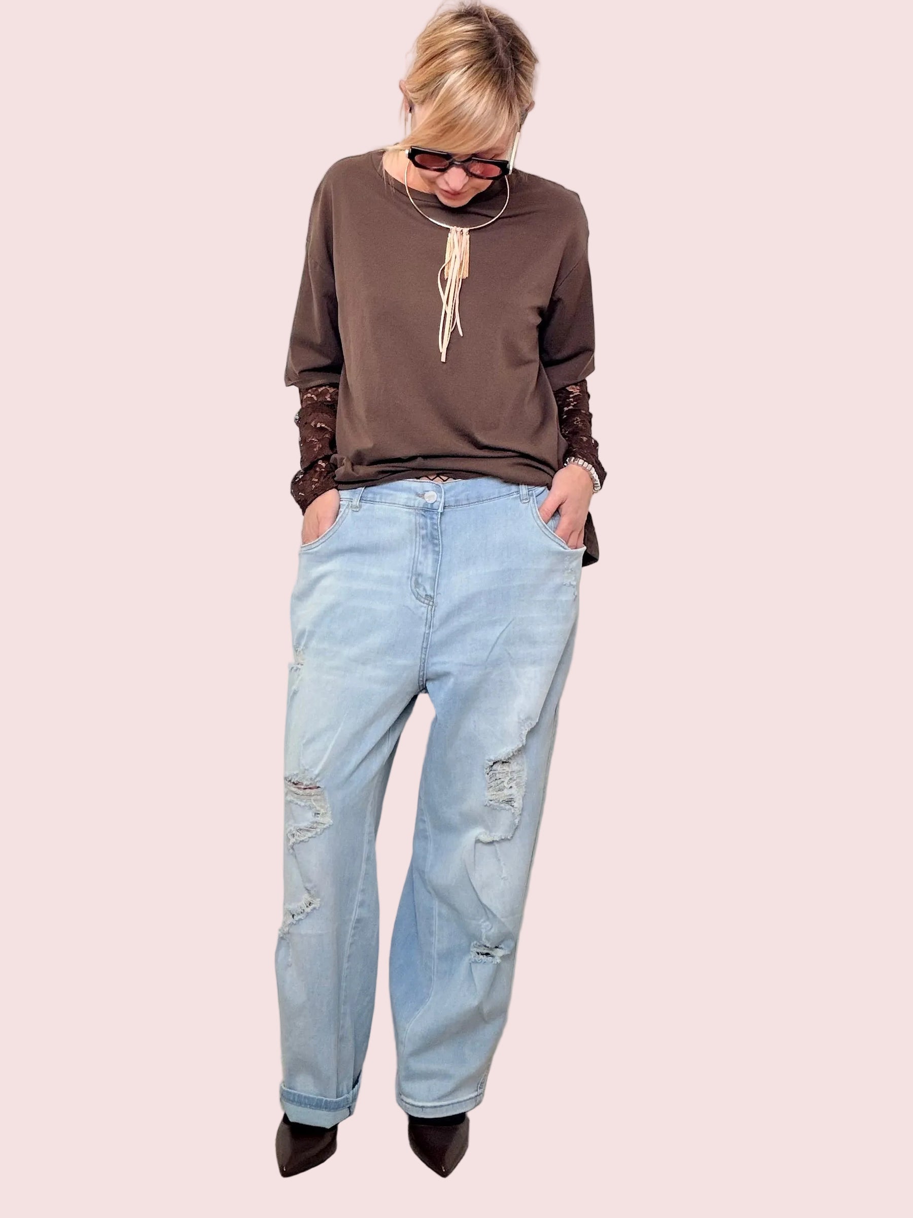 Jeans Over Strappi Mood