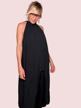 Set Due Pezzi Top Halter Neck e Pantalone Palazzo