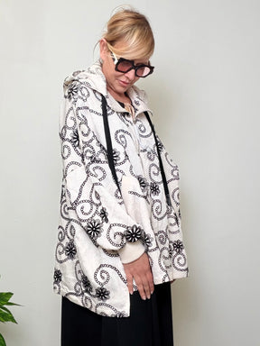 Giacca Over Fantasia Chic