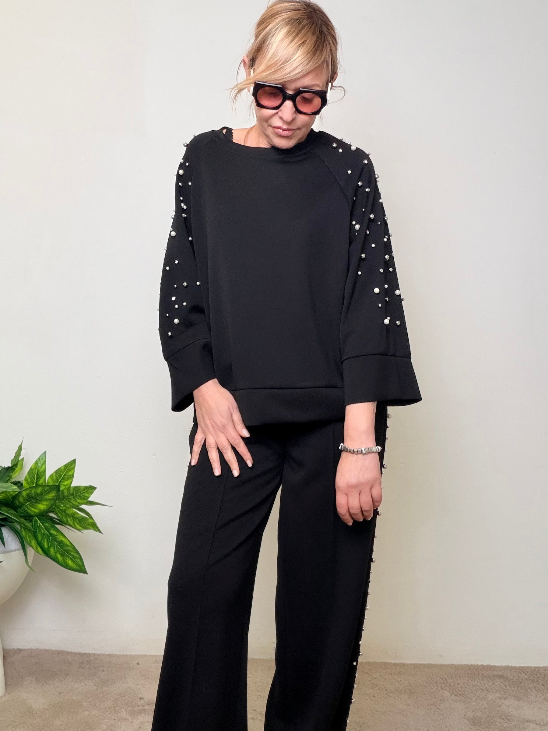 Completo Modal con Perle e Borchie