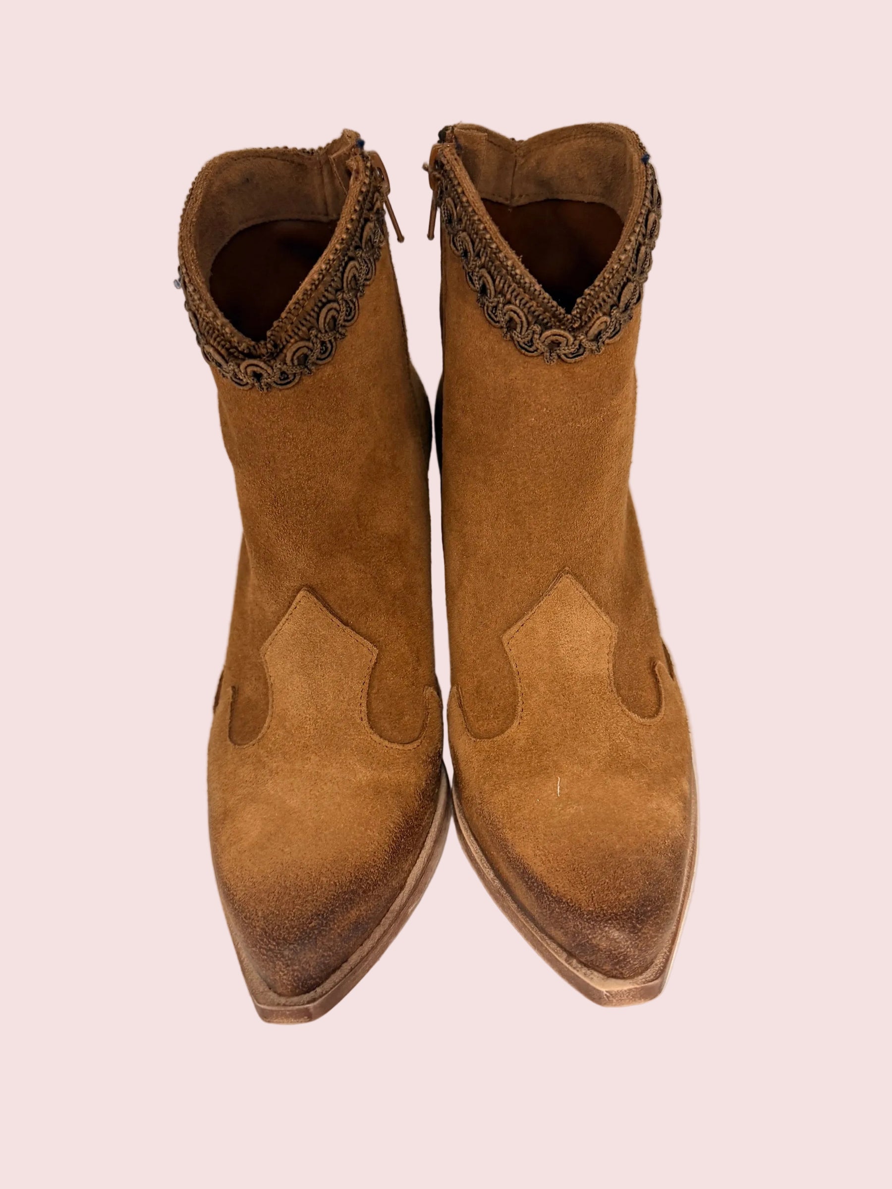 Texani in Pelle Scamosciata