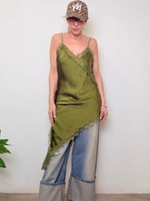 Abito top sottoveste asimmetrico