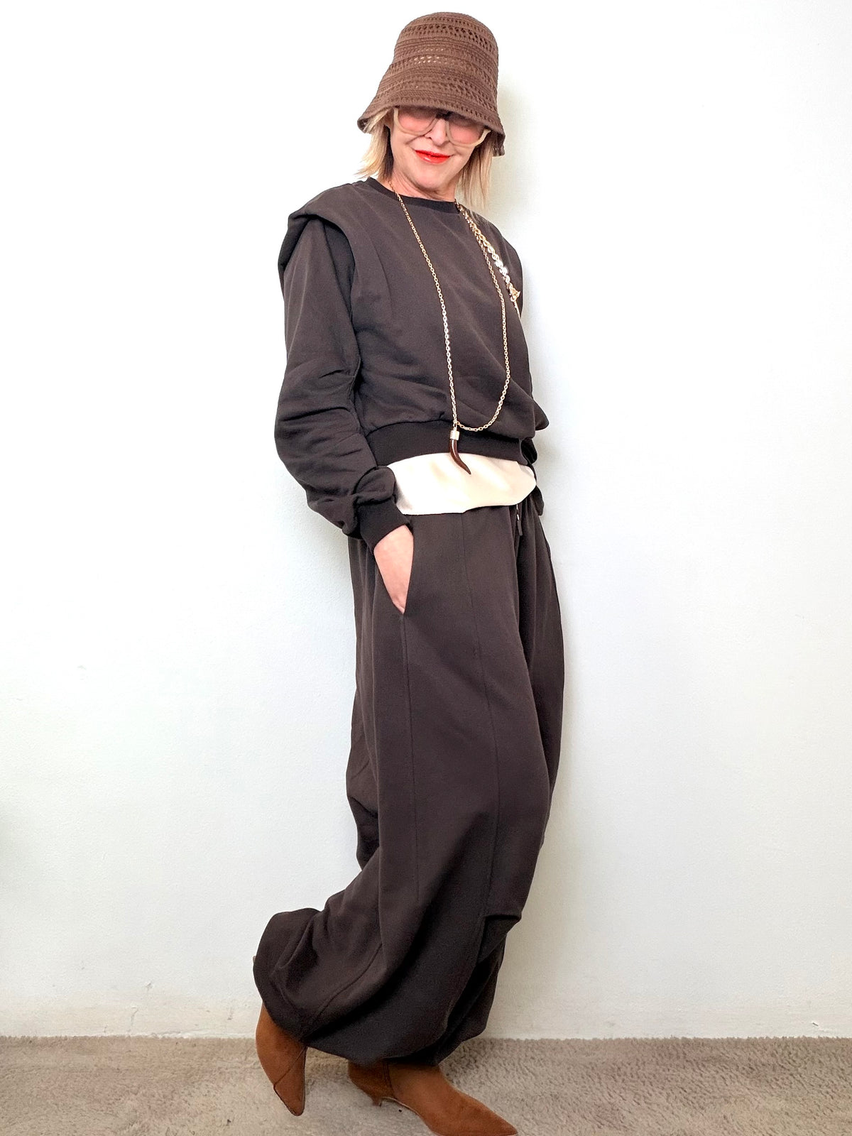 Pantalone odalisca morbido