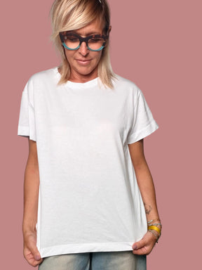 T-shirt basic over