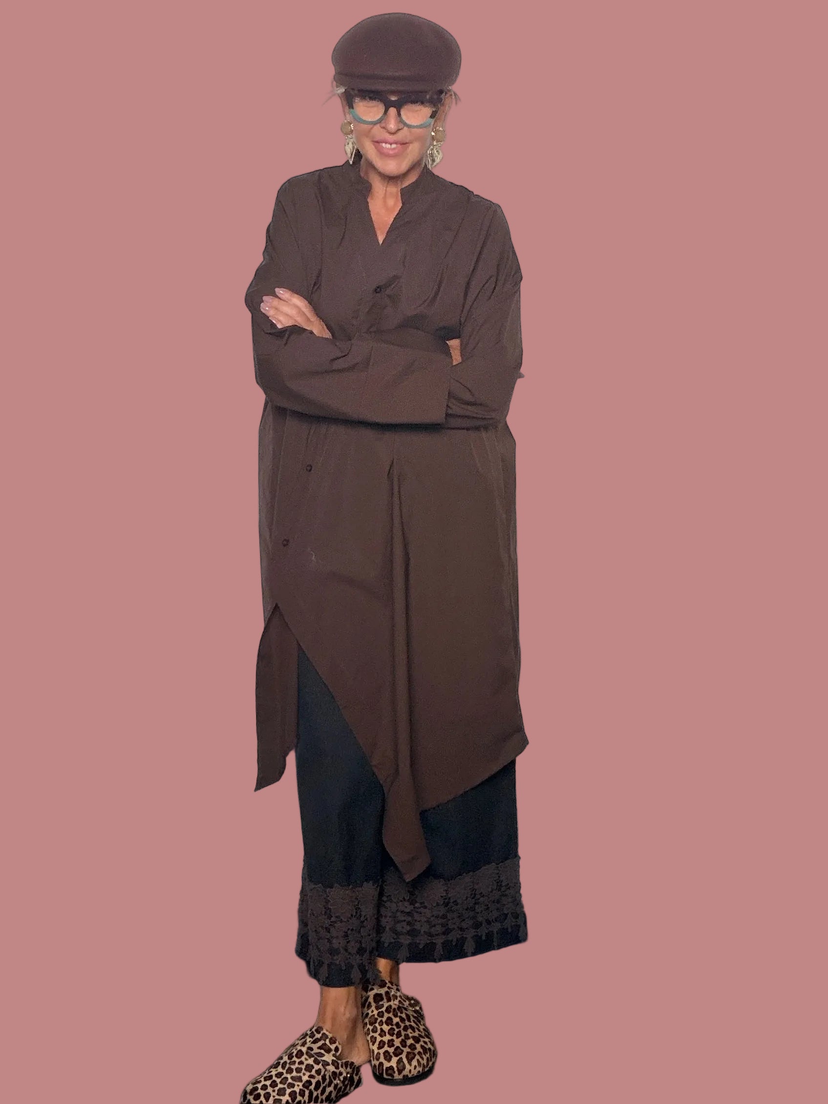 Camicia over asimmetrica