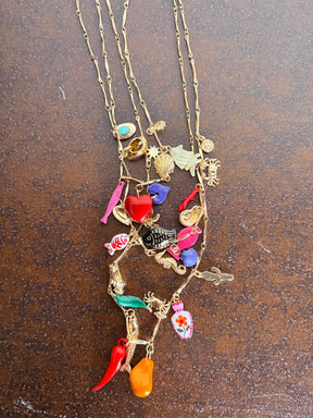 Collana Multi-Filo Charm Collection