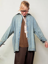 Camicia-giacca over con cravattino