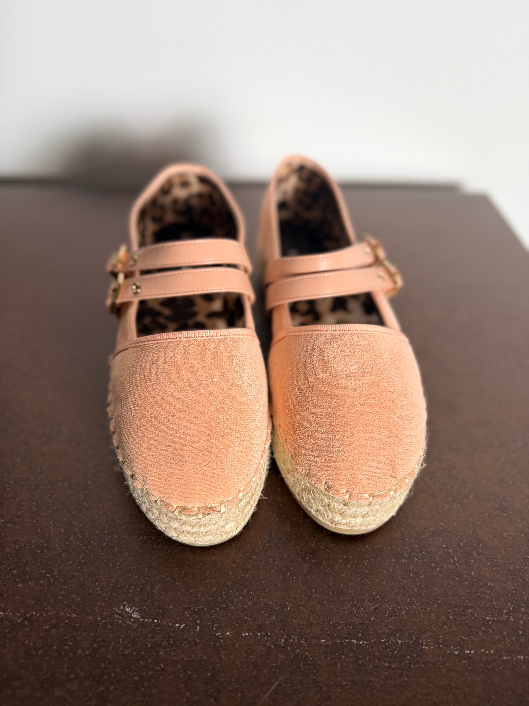 Espadrillas Platform Mary Jane Doppia Fibbia
