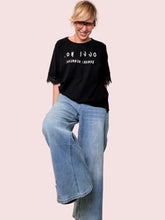 Jeans over gamba dritta