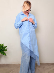 Camicia over asimmetrica
