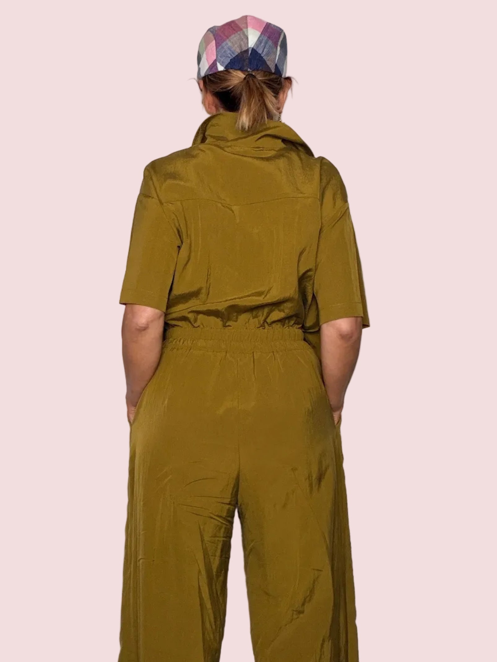 Tuta Intera Camicia & Pantalone Wide Leg