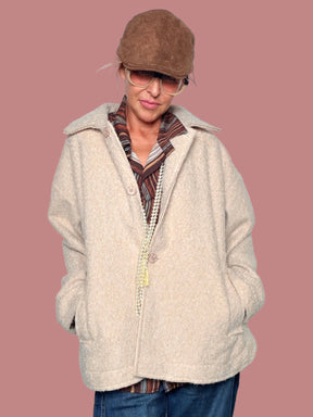 Cappottino corto beige Susy Star