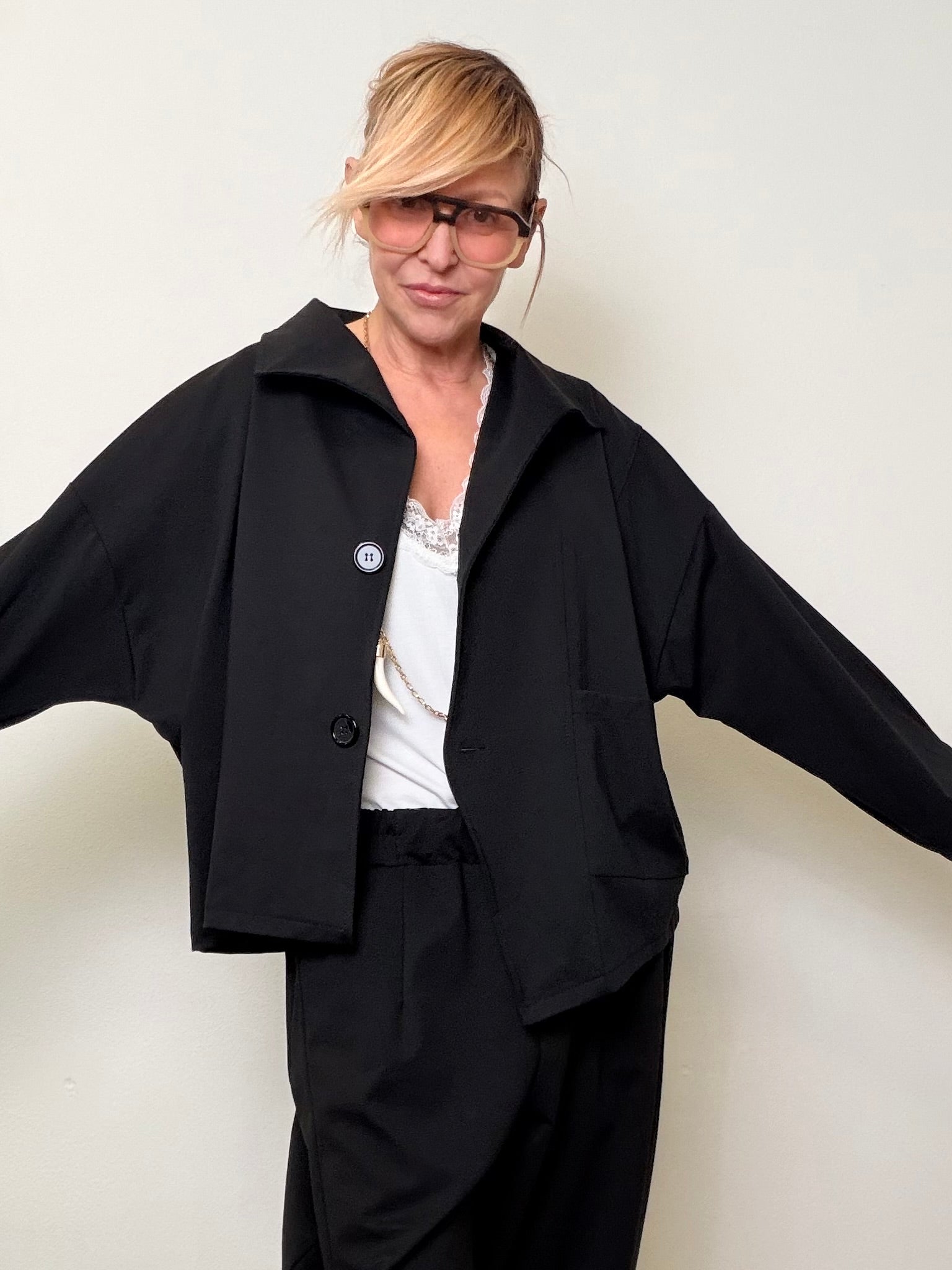 Giacca over in punto milano