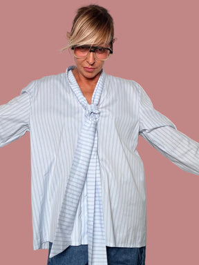 Camicia a righe Déjà Vu vista frontalmente