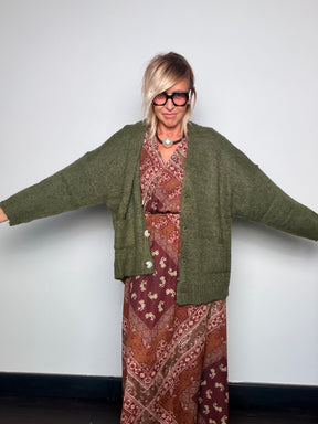 Cardigan Over Morbido