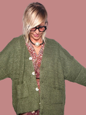 Cardigan Over Morbido