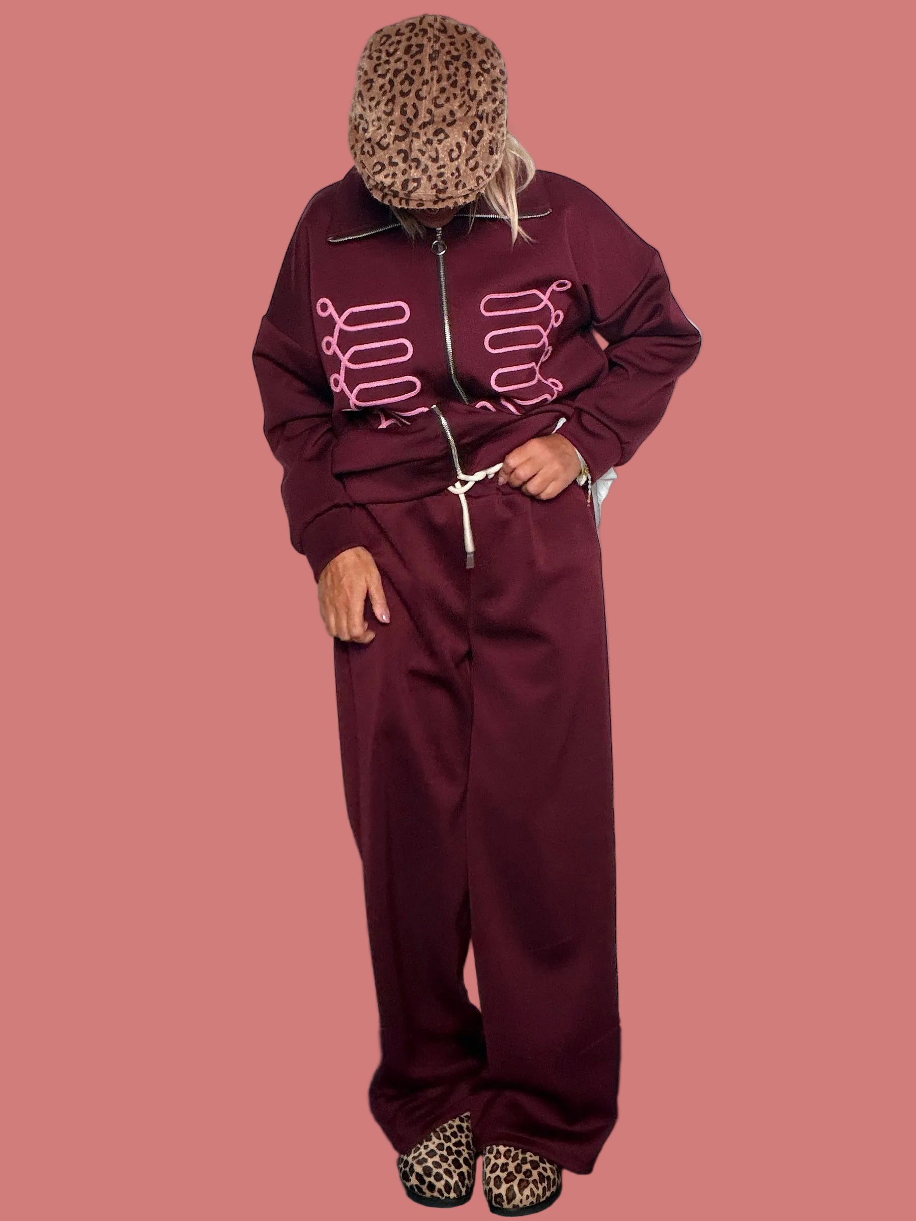 Completo donna con giacca e pantalone coordinati