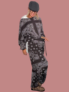 Pantalone Ovetto Fantasia Bandana
