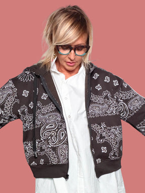 Felpa con Zip Fantasia Bandana