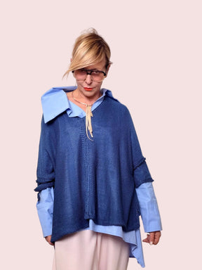 Maglia scatola over – comfy con stile