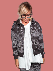 Felpa con Zip Fantasia Bandana