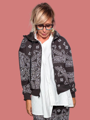 Felpa con Zip Fantasia Bandana