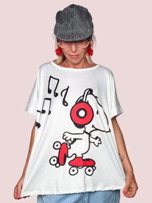 T-Shirt Oversize Pop Art