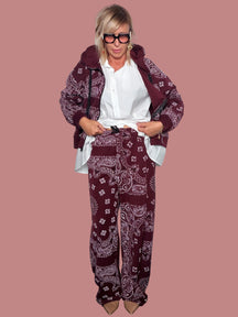 Pantalone Palazzo Fantasia Bandana